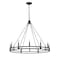 Z-Lite Dennison 12 Light Chandelier, Matte Black 4005-12MB - alternate 4